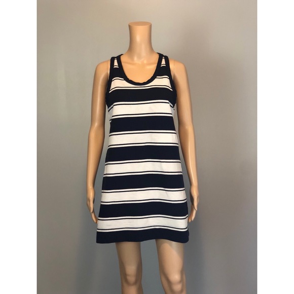 white cotton tank dress